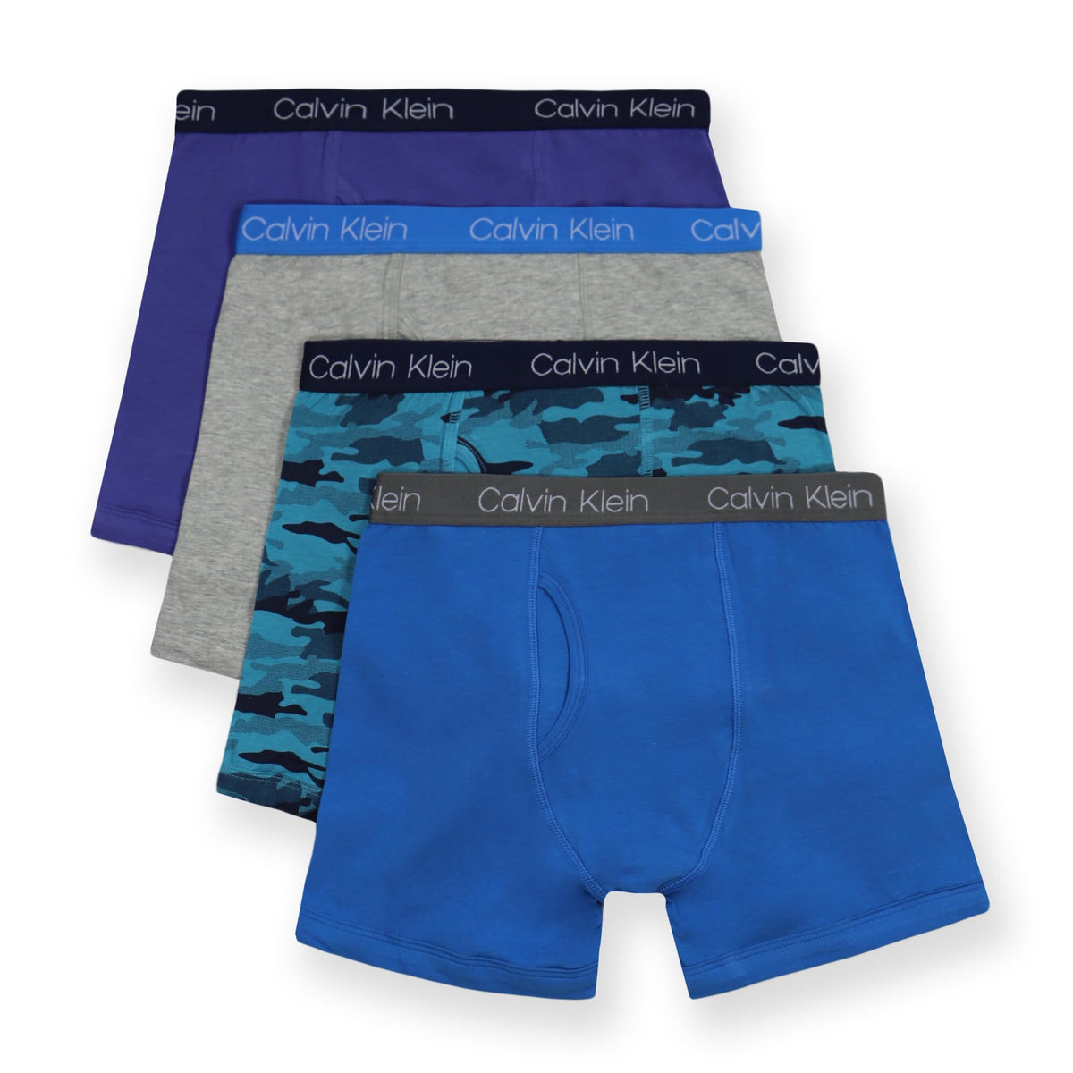Calvin Klein Boys' Underwear Four Pack Boxer Brief Value Pack