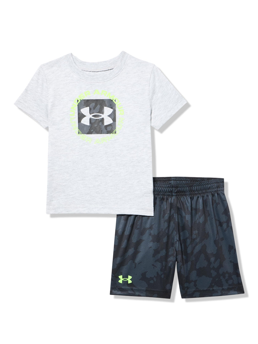 Under Armour Boys' 2-piece Short Sleeve Graphic T-Shirt and Shorts Set