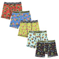 Bioworld Spongebob Squarepants Spongebob & Patrick All-Over Print Boy's 5-Pack Boxer Briefs
