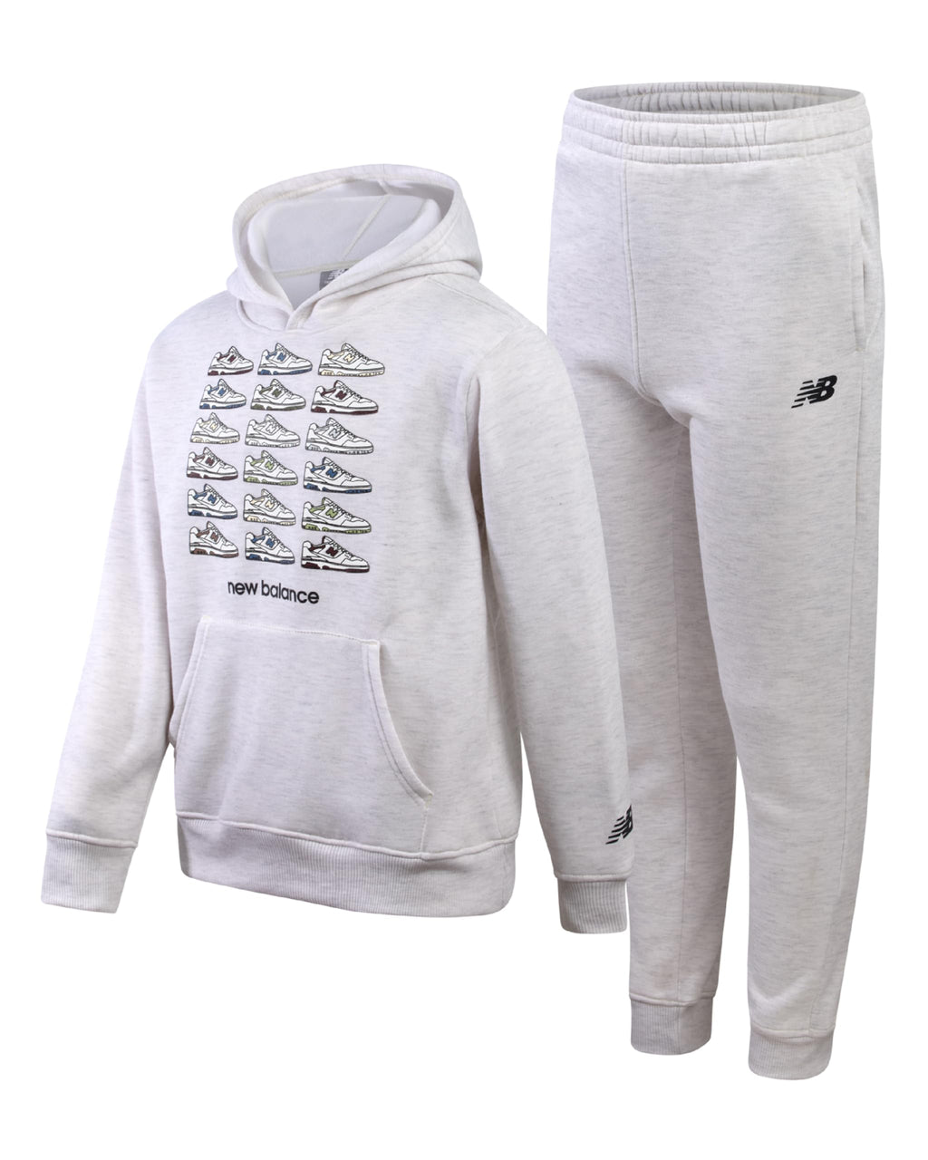 New Balance Boys Tracksuit 2 Piece Hoodie & Jogger Sweatpants 8-16