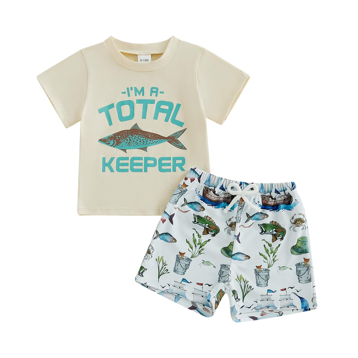 Toddler Baby Boy Baseball Outfits Summer Clothes T-shirt Plaid Shorts Set