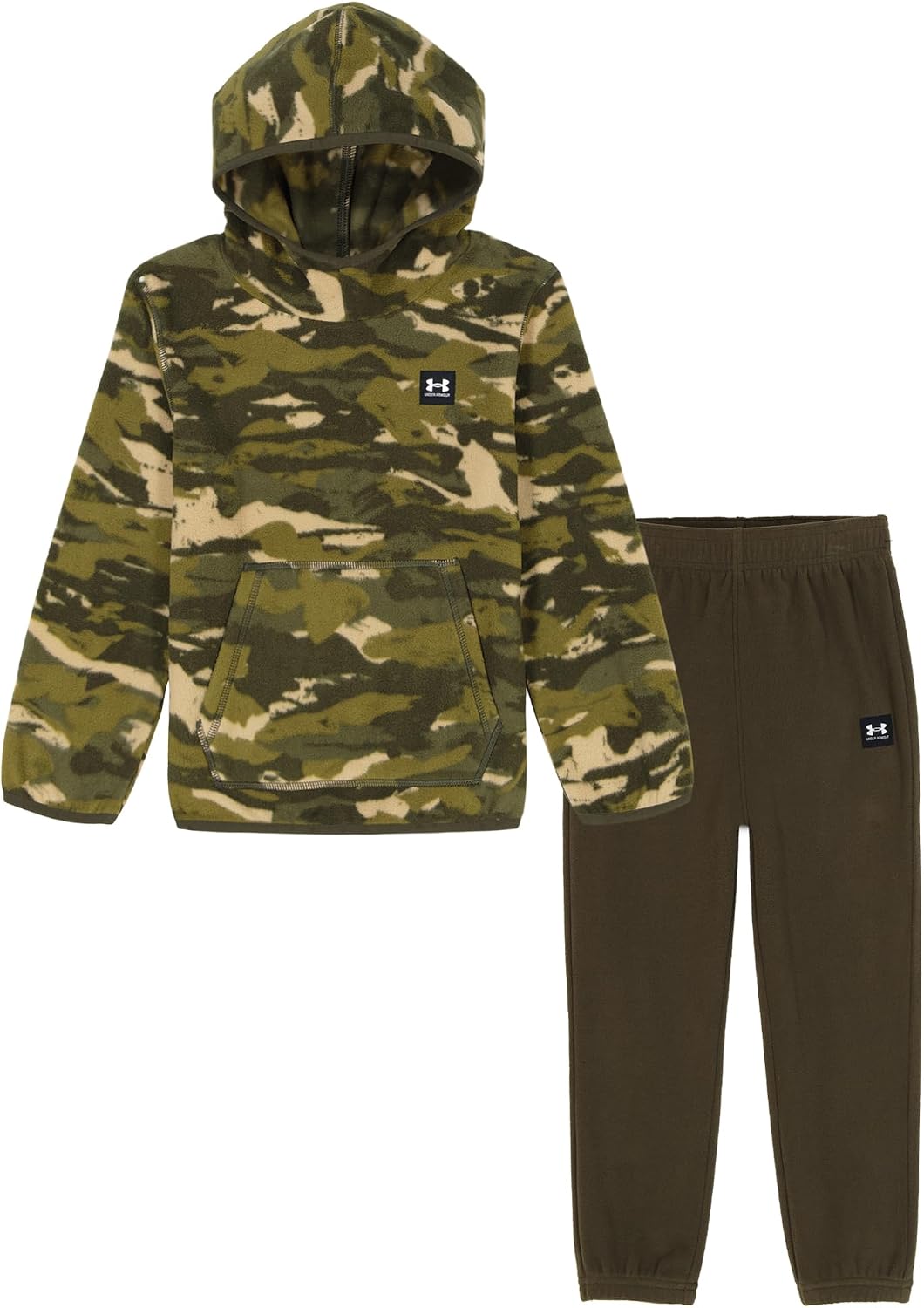 Under Armour Boys' 2-Piece Long Sleeve Tee and Pants, Outdoor Collection