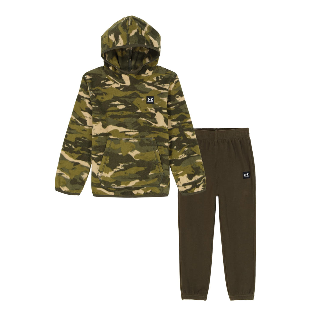 Under Armour Boys' 2-Piece Long Sleeve Tee and Pants, Outdoor Collection