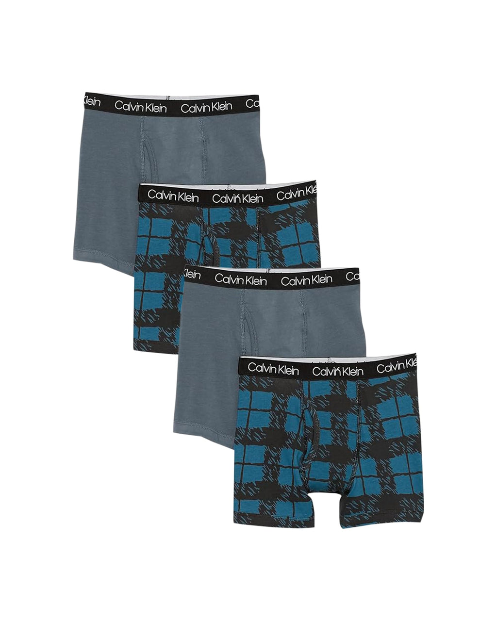 Calvin Klein Boys' Underwear Four Pack Boxer Brief Value Pack