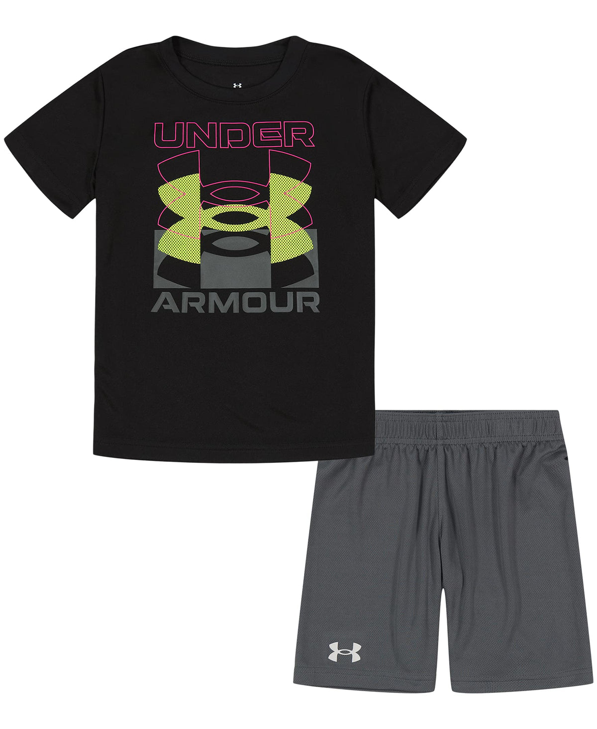 Under Armour Boys' 2-piece Short Sleeve Graphic T-Shirt and Shorts Set