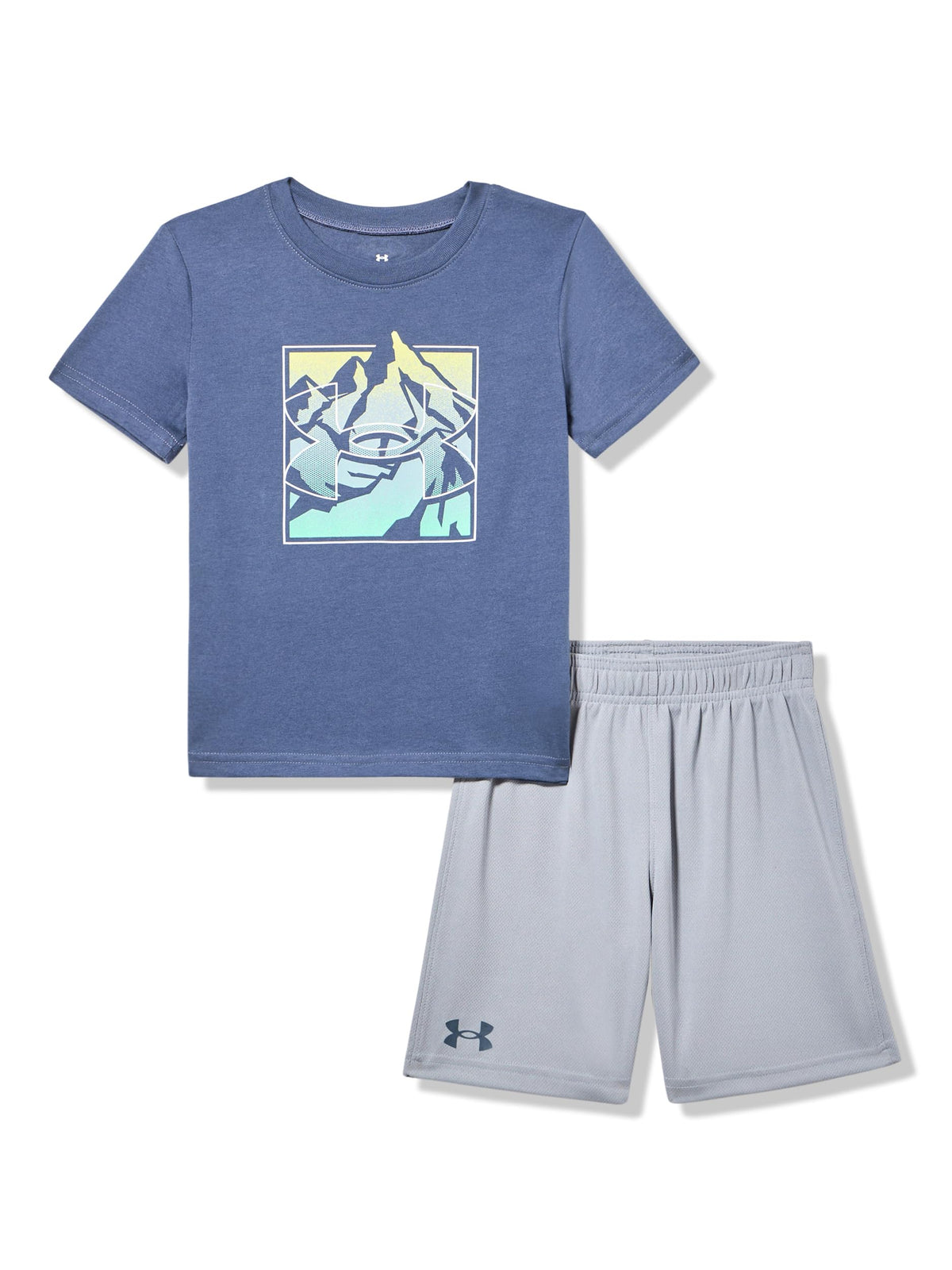 Under Armour Boys' 2-Piece Short Sleeve Tee and Shorts, Outdoor Collection