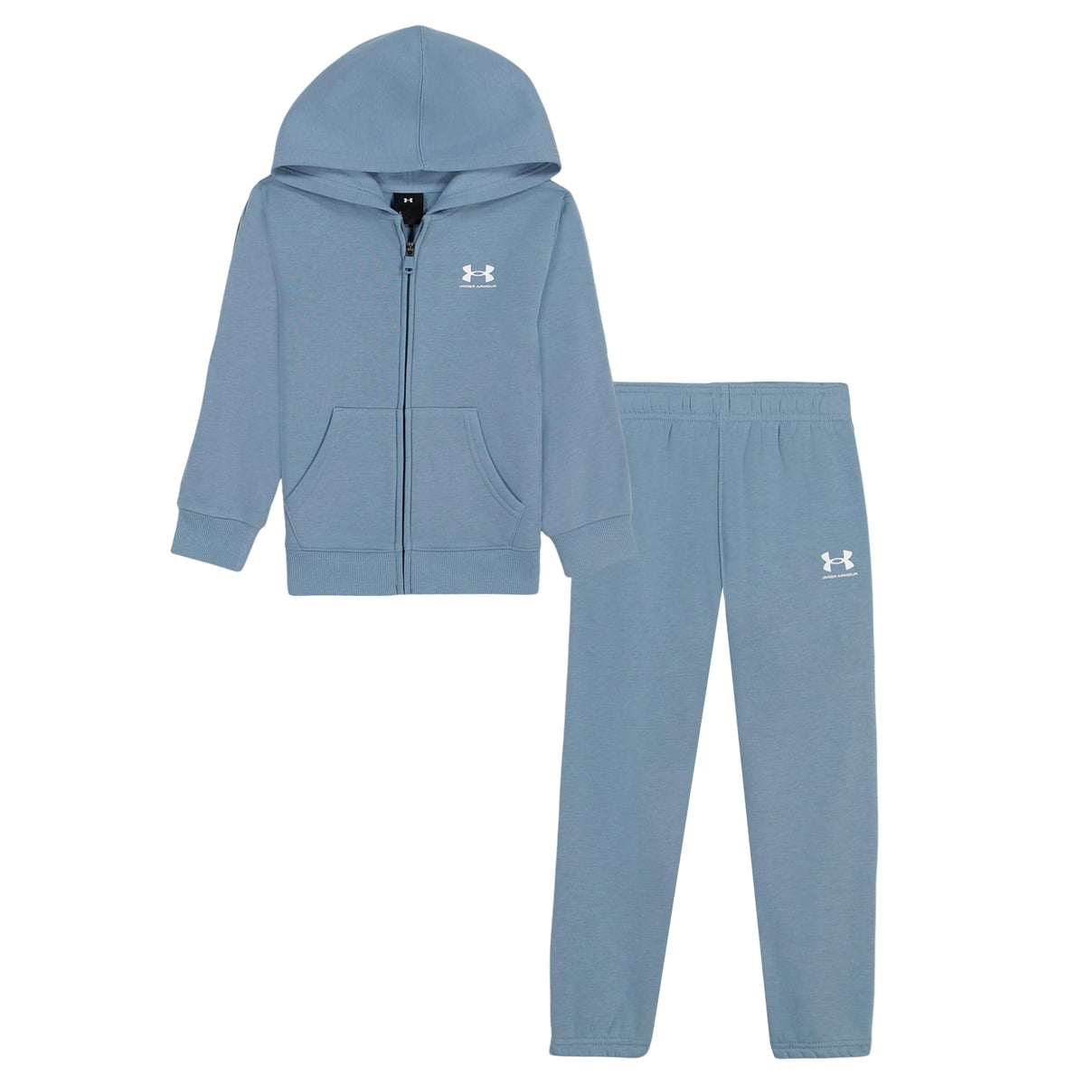 Under Armour Boys' 2-Piece Full Zip Hoodie Sweatshirt and Fleece Pants