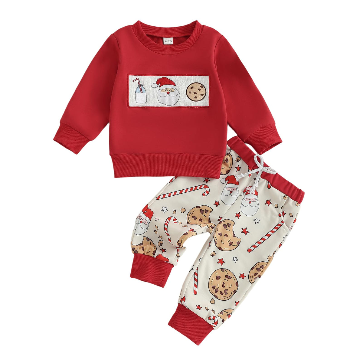 Baby Boy Outfits Embroidered Sweatshirt Pants Set Fall Winter Clothes