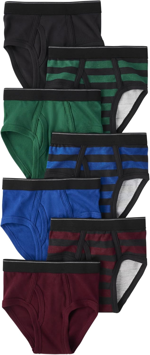 The Children's Place Baby Boys' And Toddler Cotton Briefs Underwear Variety 7-pack