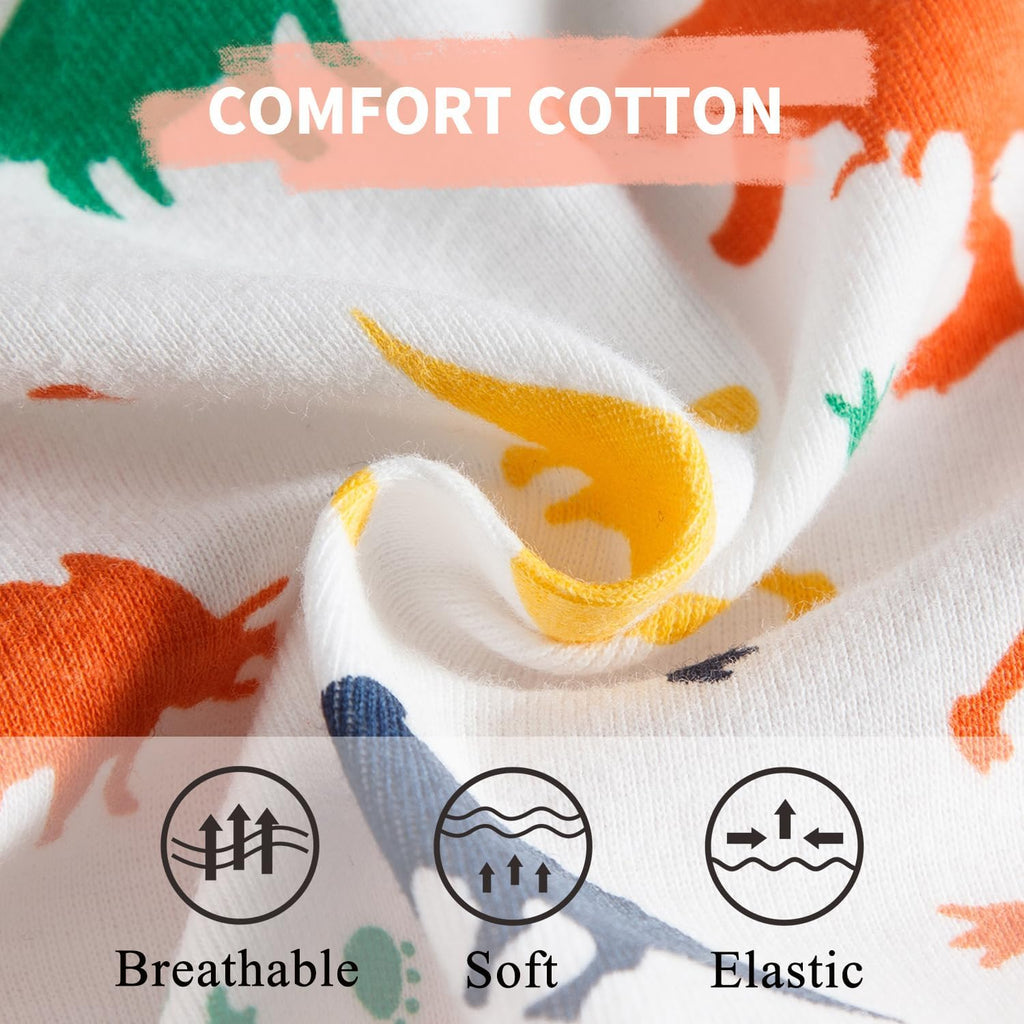 Finihen Boys Underwear Cotton Soft For Toddler Briefs Kid Undies Multipacks