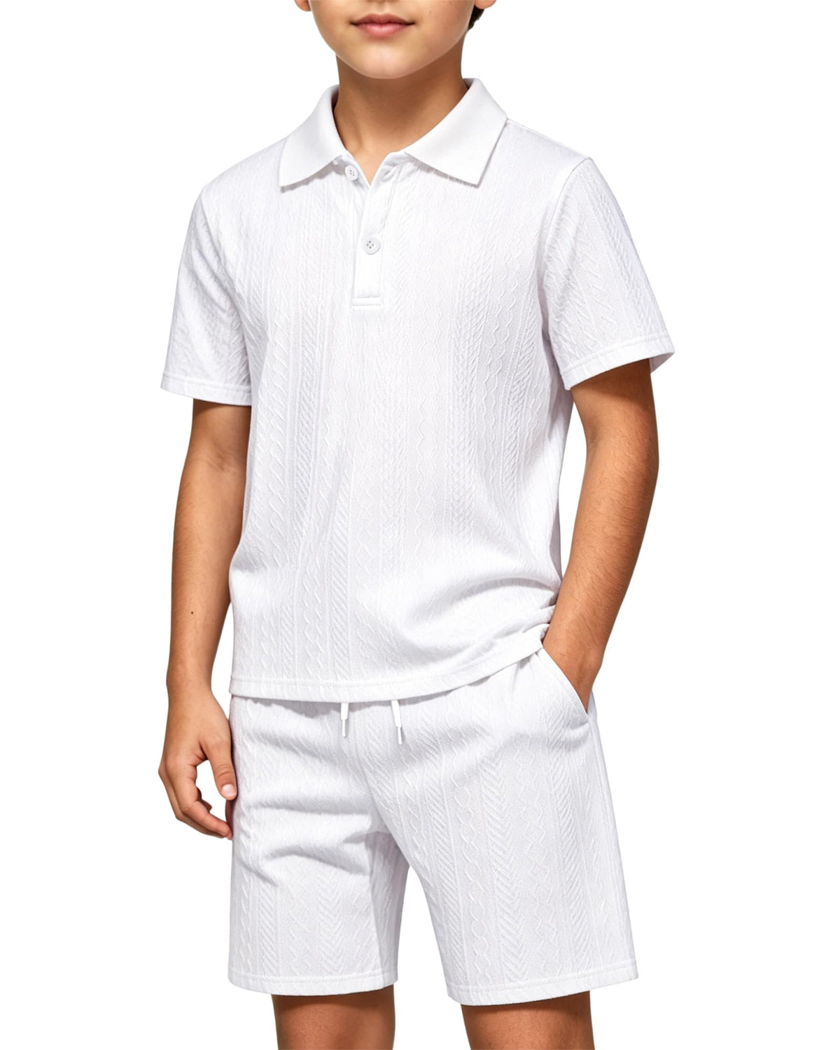 Boys Clothes Button-Down Polo Kids Outfits