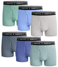 BAMBOO COOL Boys Underwear Boxer Briefs Tagless Moisture Wicking 6-Pack