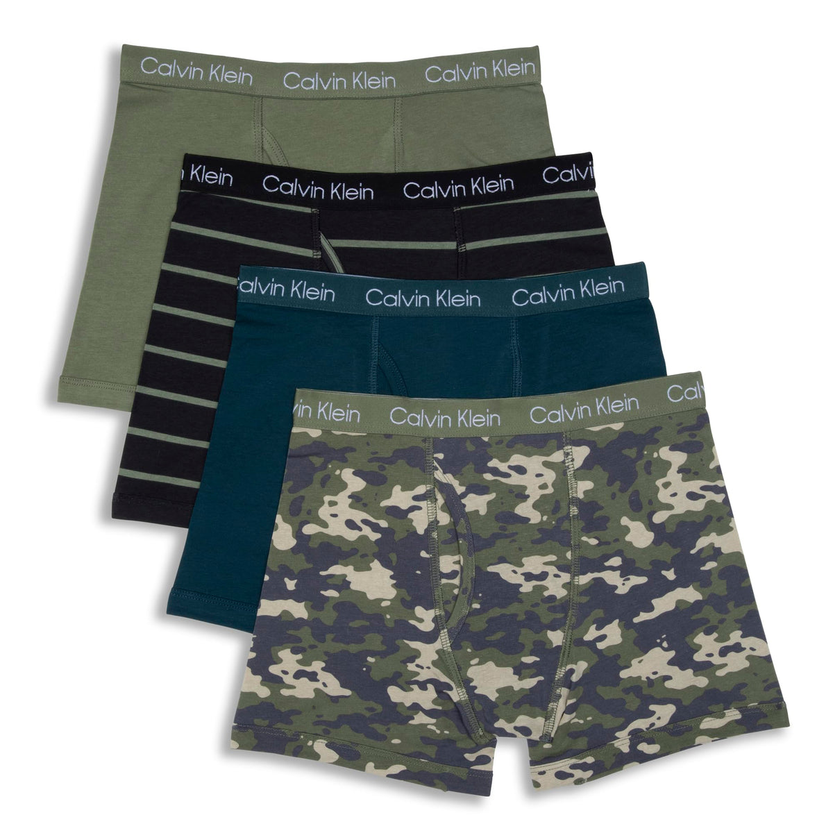 Calvin Klein Boys' Underwear Four Pack Boxer Brief Value Pack