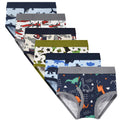Cczmfeas Boys All Cotton Briefs Underwear Toddler Panties Pack of 6