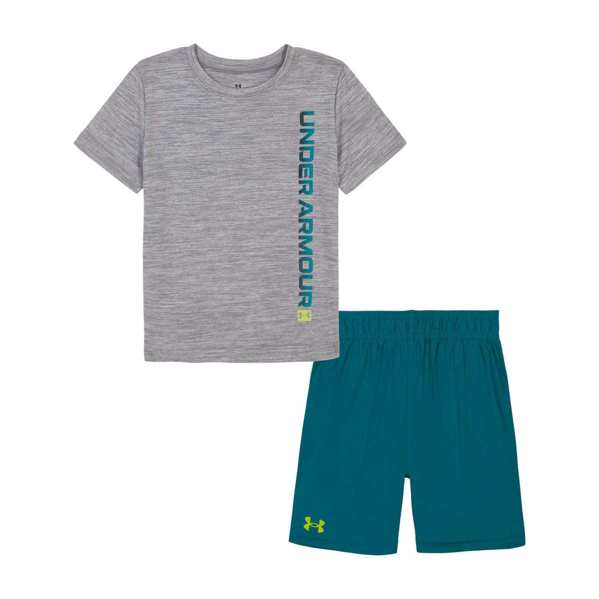 Under Armour Boys' 2-piece Short Sleeve Graphic T-Shirt and Shorts Set