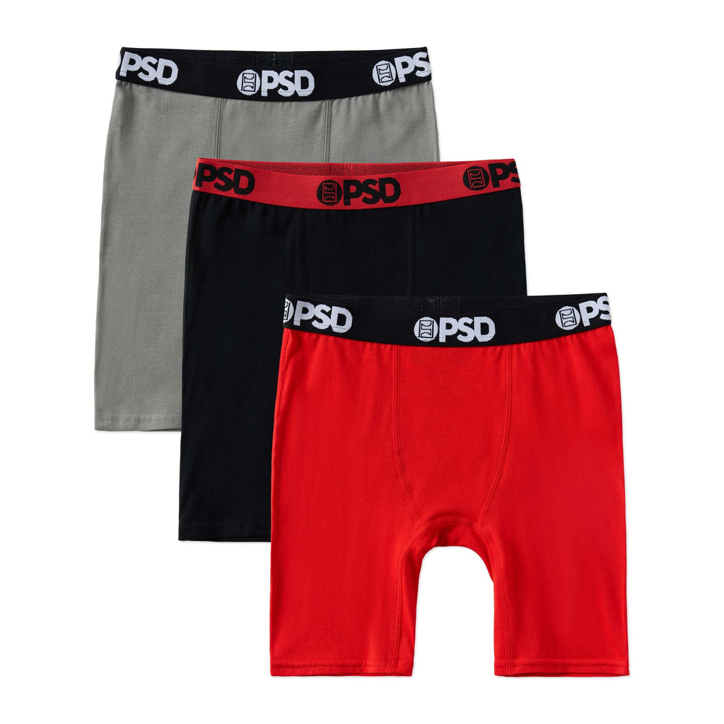 PSD Youth Boys Underwear Money Graphic Print Boxer Briefs, Packs & Singles