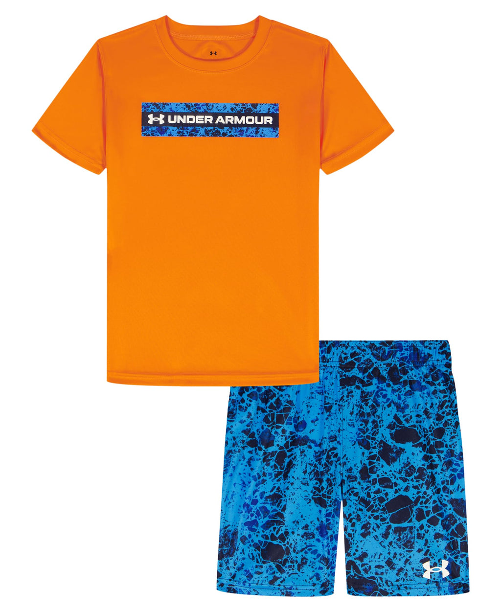 Under Armour Boys' 2-piece Short Sleeve Graphic T-Shirt and Shorts Set