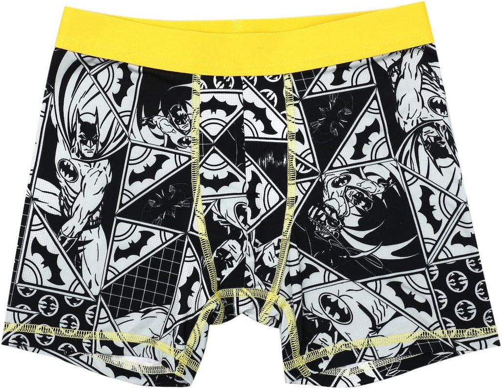 Bioworld DC Comics Batman Boxers Bat Logo 5pk Boys Underwear Boxer Shorts