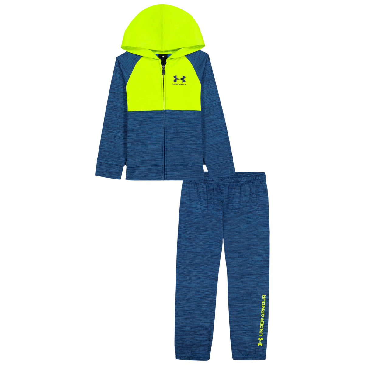 Under Armour Boys' 2-Piece Full Zip Hoodie Sweatshirt and Fleece Pants