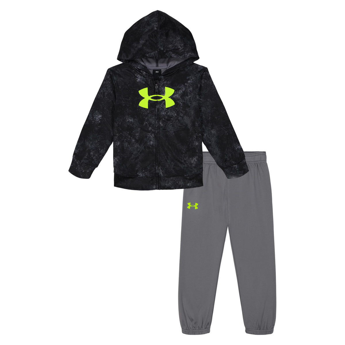 Under Armour Boys' 2-Piece Full Zip Hoodie Sweatshirt and Fleece Pants