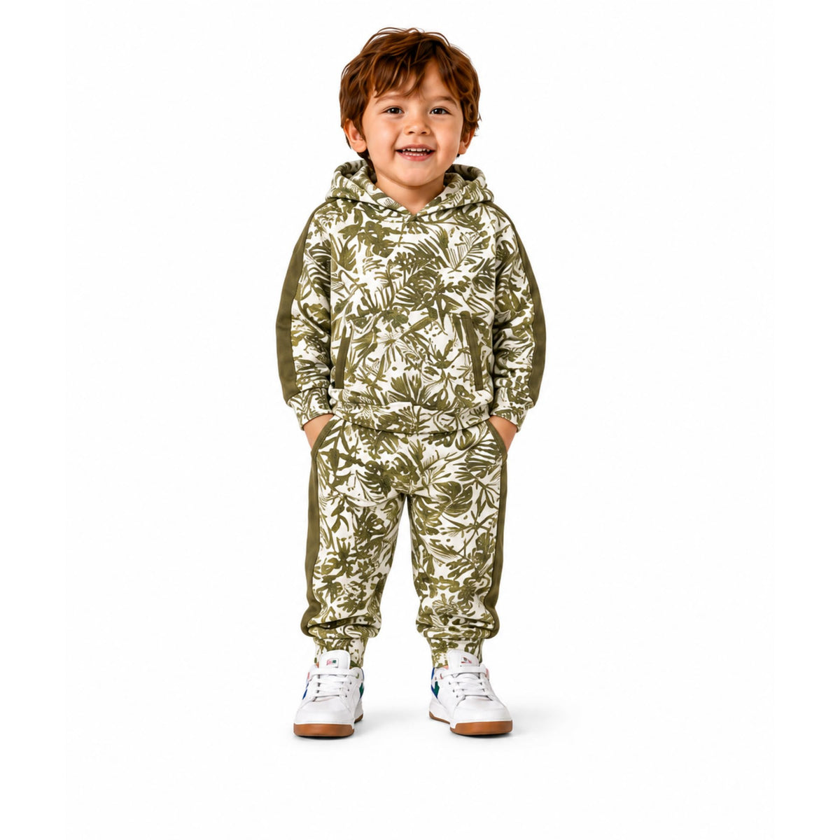 Volcom Infant Toddler Baby Boys 2-Piece Fleece Set - Hoodie & Jogger Pants