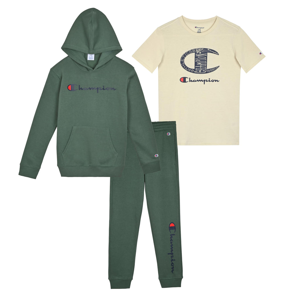 Champion Boys' 3 Piece Boys Jogger Set