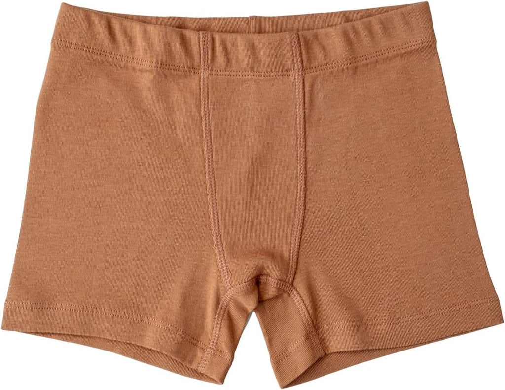 ORGANICKID Boys 100% Organic 100% Cotton Underwear GOTS Certified Kids Toddler Boxer Briefs Pack of 3