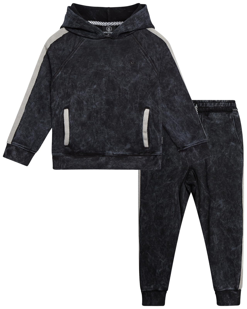 Volcom Infant Toddler Baby Boys 2-Piece Fleece Set - Hoodie & Jogger Pants