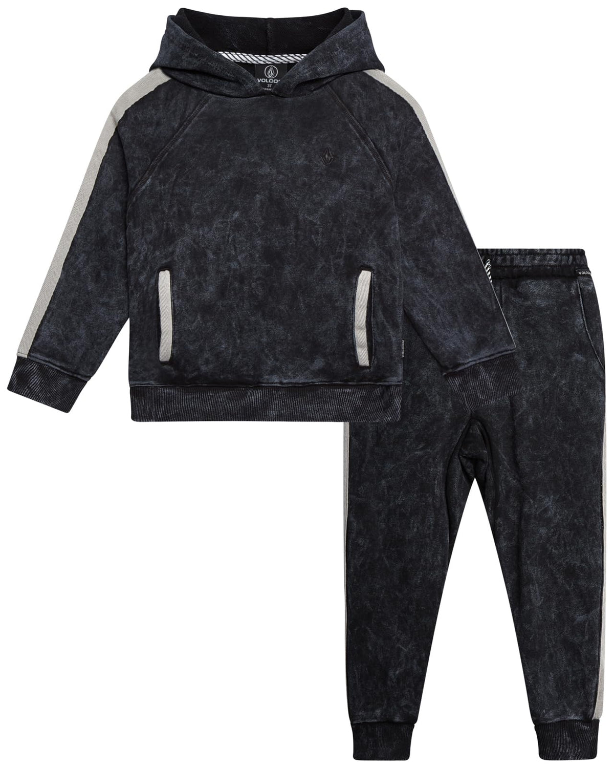 Volcom Infant Toddler Baby Boys 2-Piece Fleece Set - Hoodie & Jogger Pants