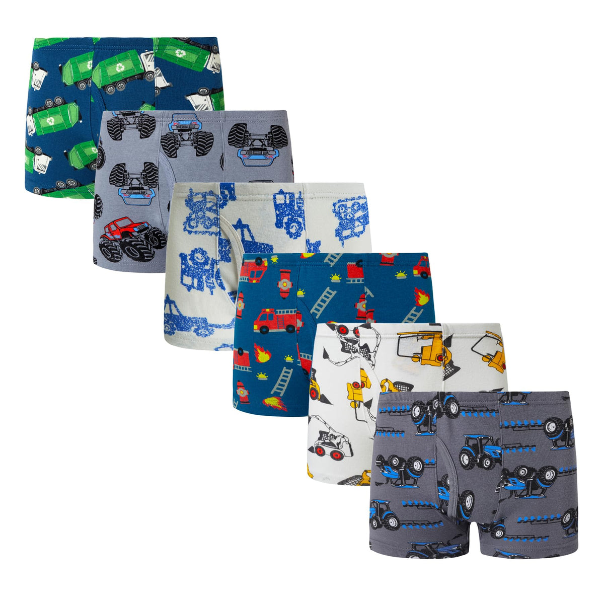 Winging Day Little Boys' Cotton Brief Soft Underwear Multipack