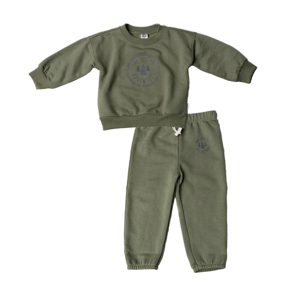 Gerber baby-boys Baby Boys Toddler 2-piece Fleece Sweatshirt and Jogger Set