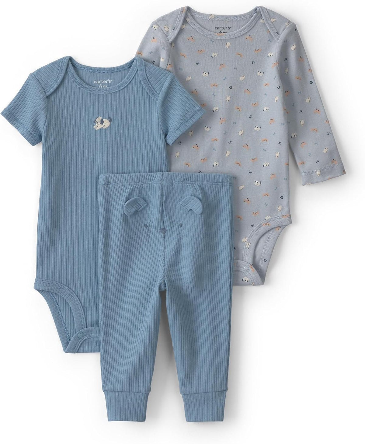 Carter's Baby Boys' 3-piece Bodysuit Pant Sets