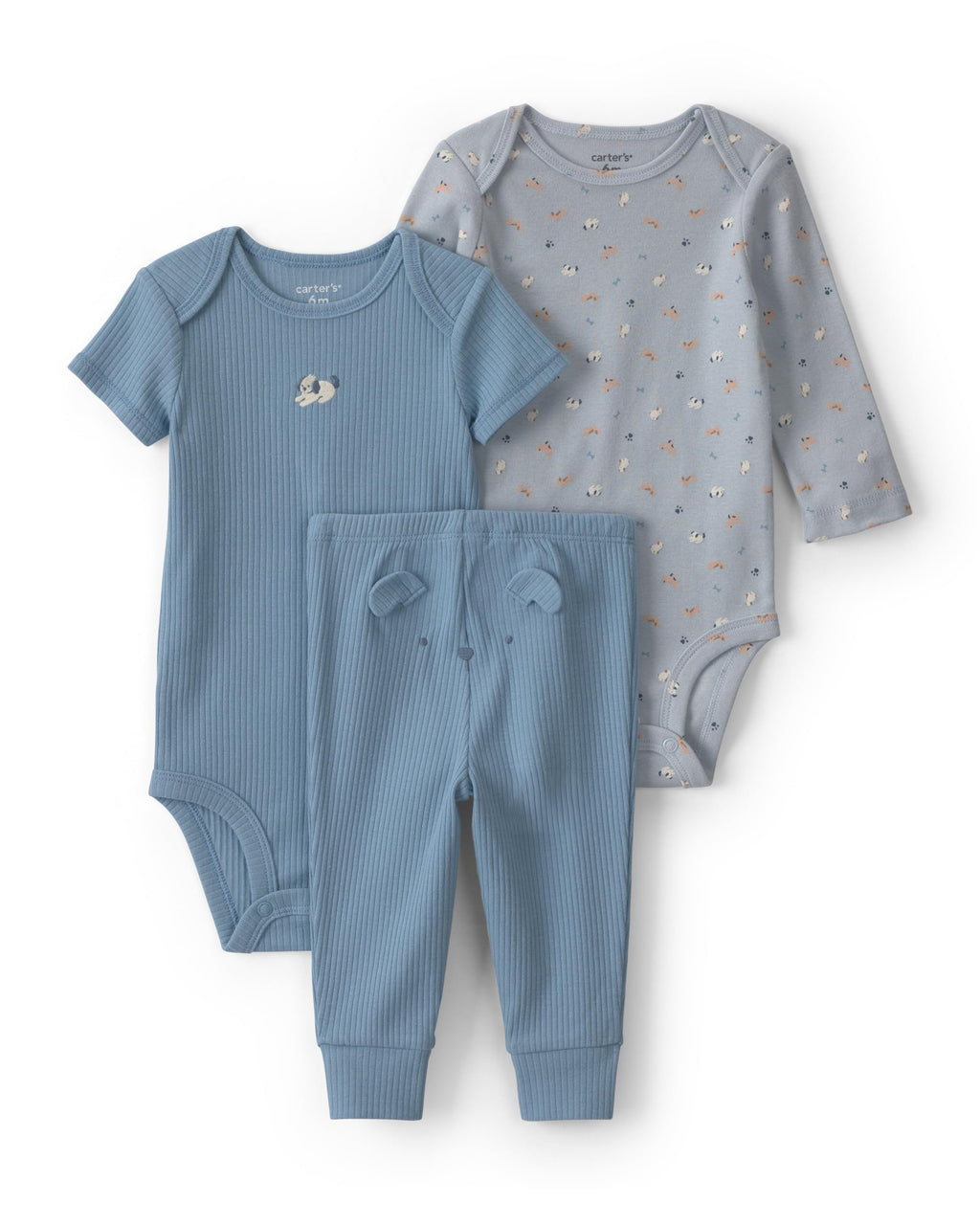 Carter's Baby Boys' 3-piece Bodysuit Pant Sets