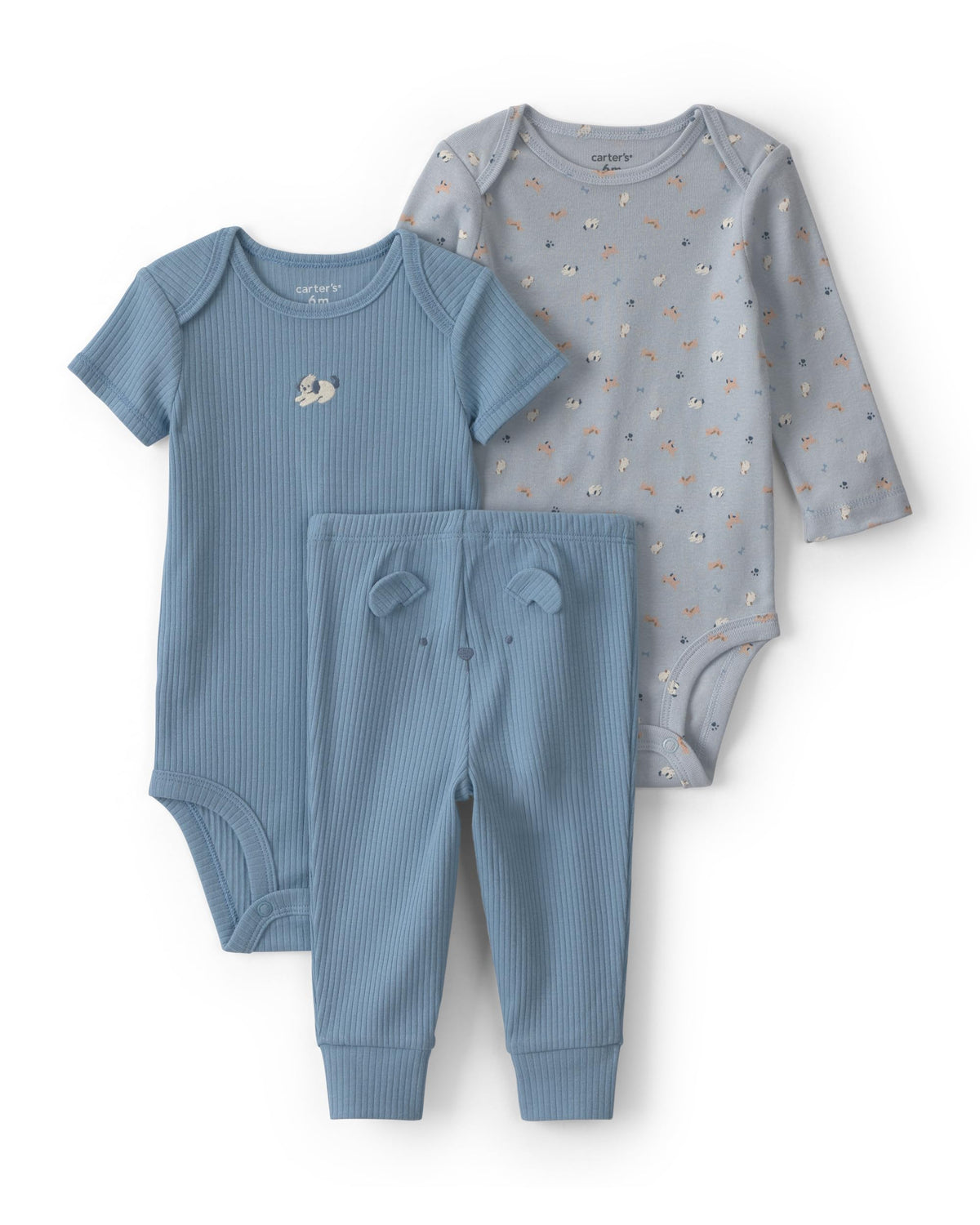 Carter's Baby Boys' 3-piece Bodysuit Pant Sets