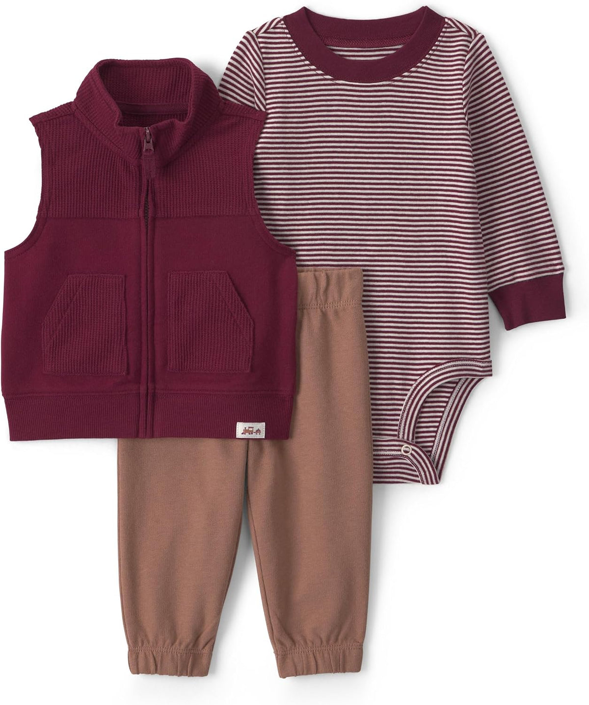 Carter's Baby Boys' 3-piece Bodysuit Pant Sets