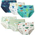 Boy's Underwear 100% Cotton Soft Boys Briefs 6 Pack Toddler Underwear