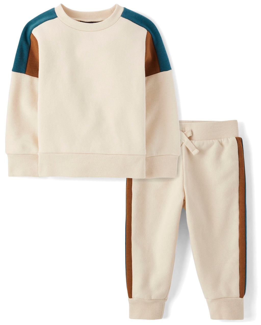 The Children's Place Baby Boys' And Toddler Sweatshirt and Sweatpant 2 Piece Outfit