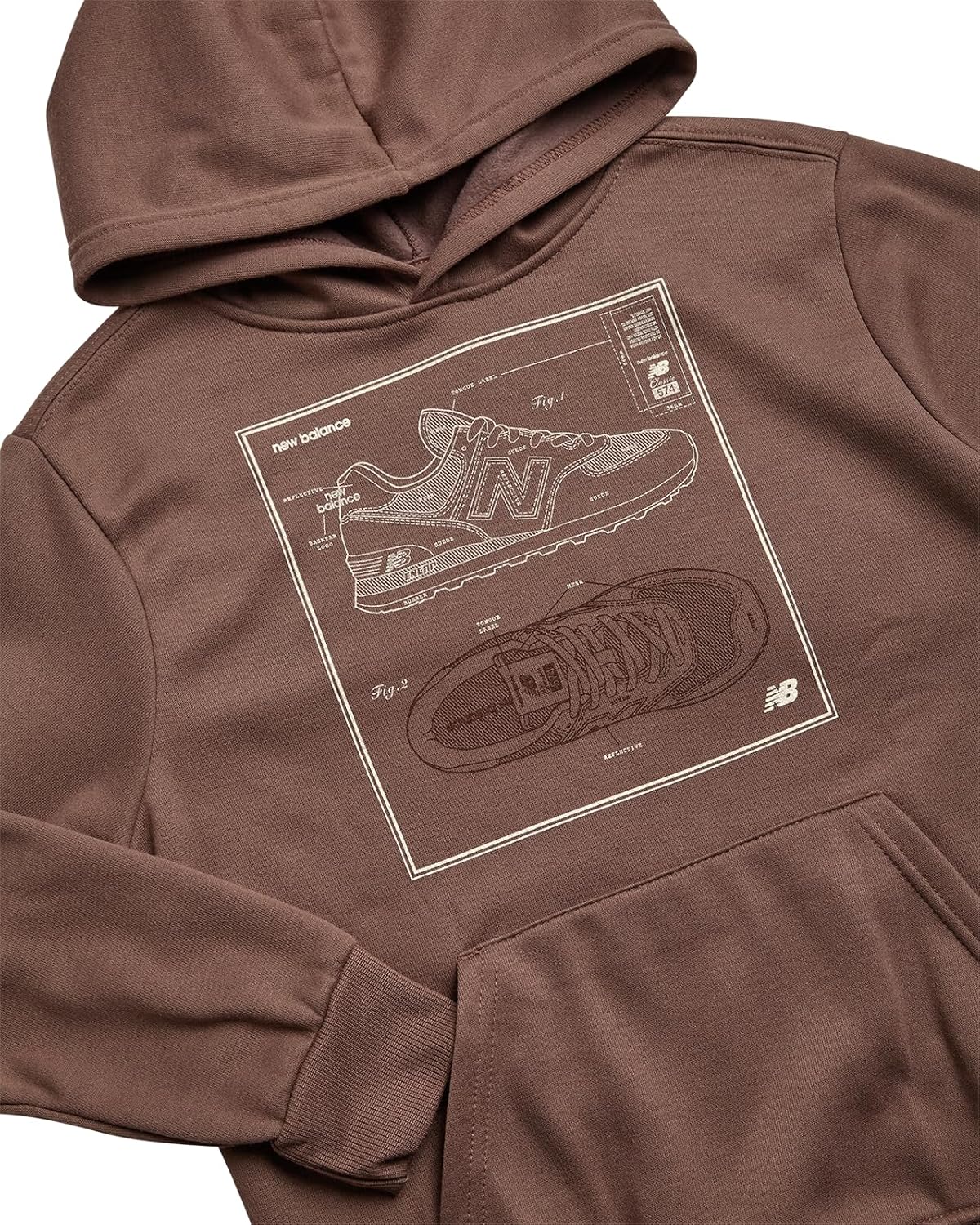 New Balance Boys Tracksuit 2 Piece Hoodie & Jogger Sweatpants 8-16