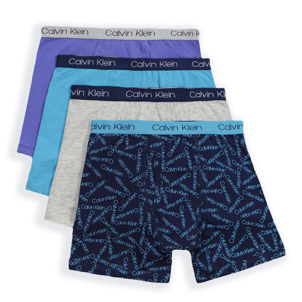 Calvin Klein Boys' Underwear Four Pack Boxer Brief Value Pack