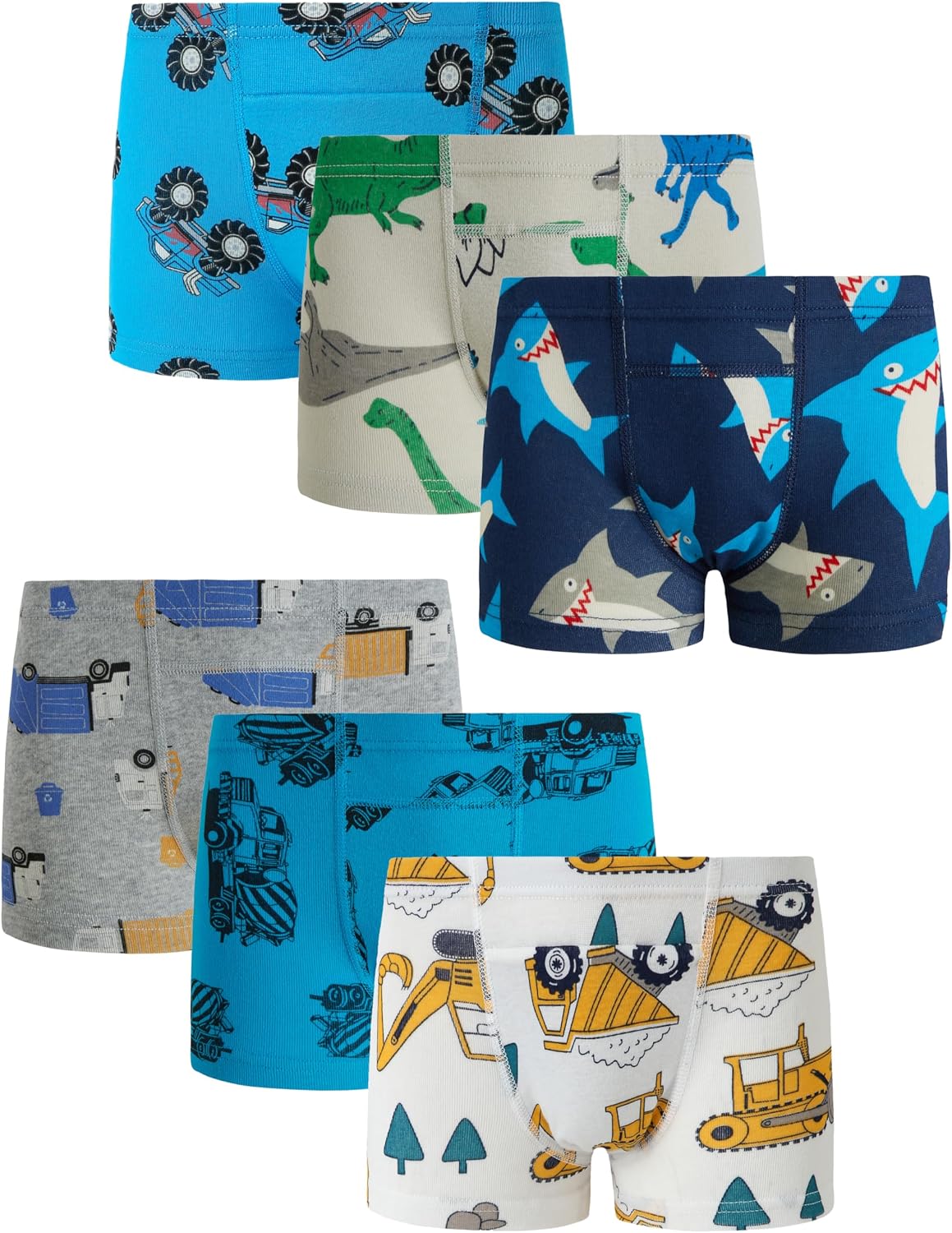 Boboking Toddler Boys Trainer Underwear Little Kids Boy Boxer Briefs