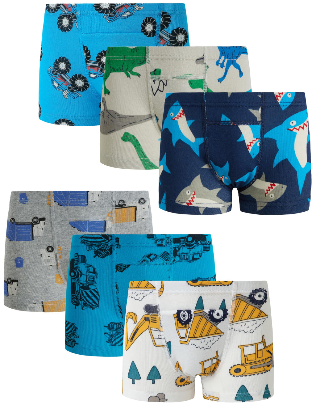 Boboking Toddler Boys Trainer Underwear Little Kids Boy Boxer Briefs