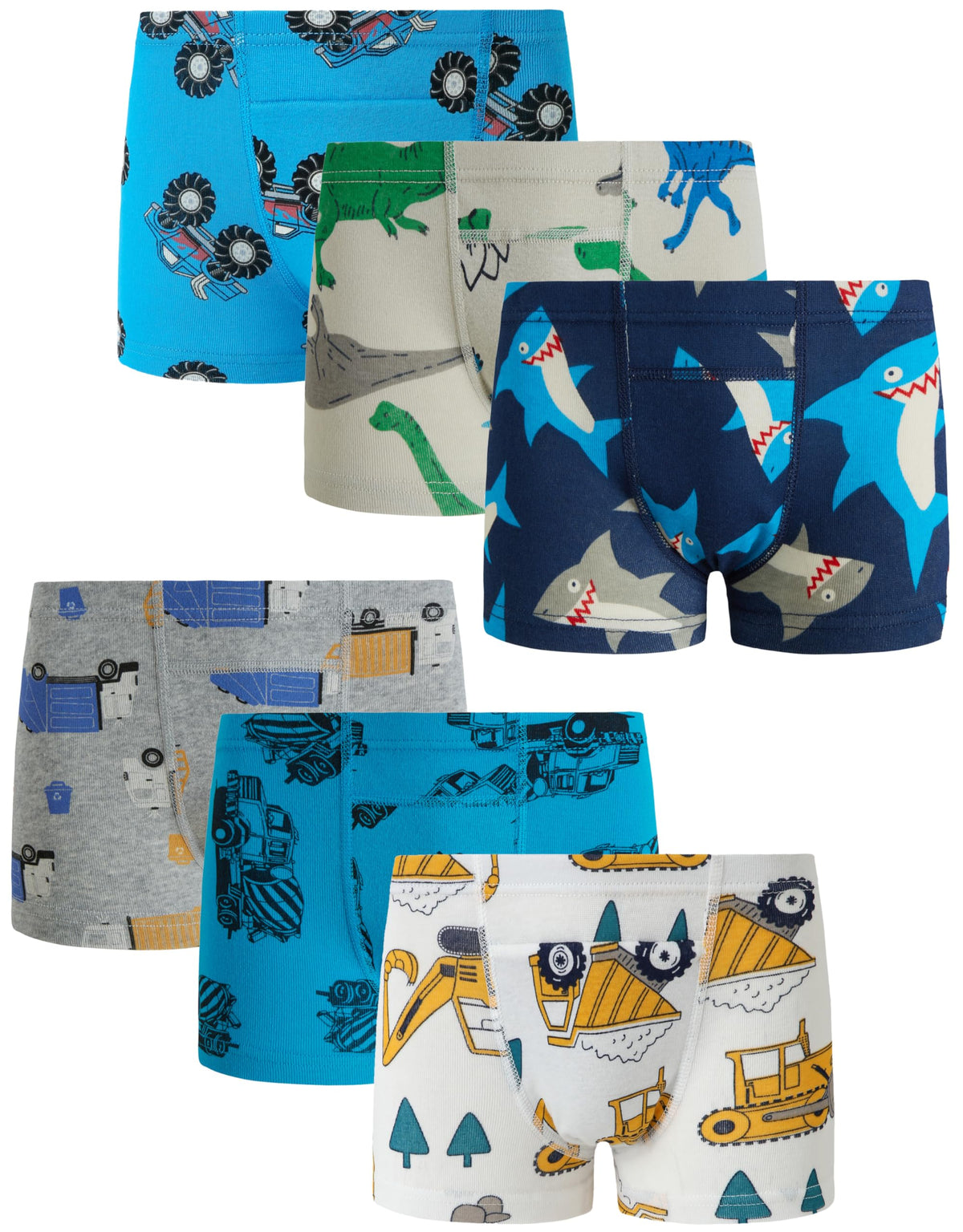 Boboking Toddler Boys Trainer Underwear Little Kids Boy Boxer Briefs