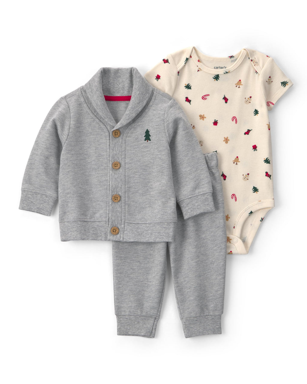 Carter's Baby Boys' 3-piece Bodysuit Pant Sets