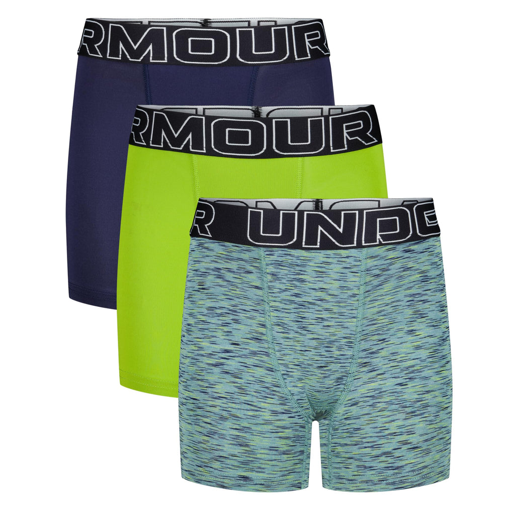 Under Armour Performance Tech- Prints 3-pack (big Kid)