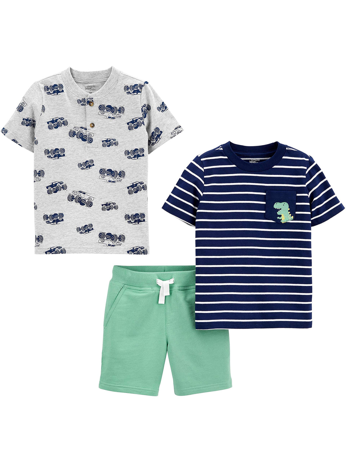 Simple Joys by Carter's Baby Boys 3-piece Playwear Set