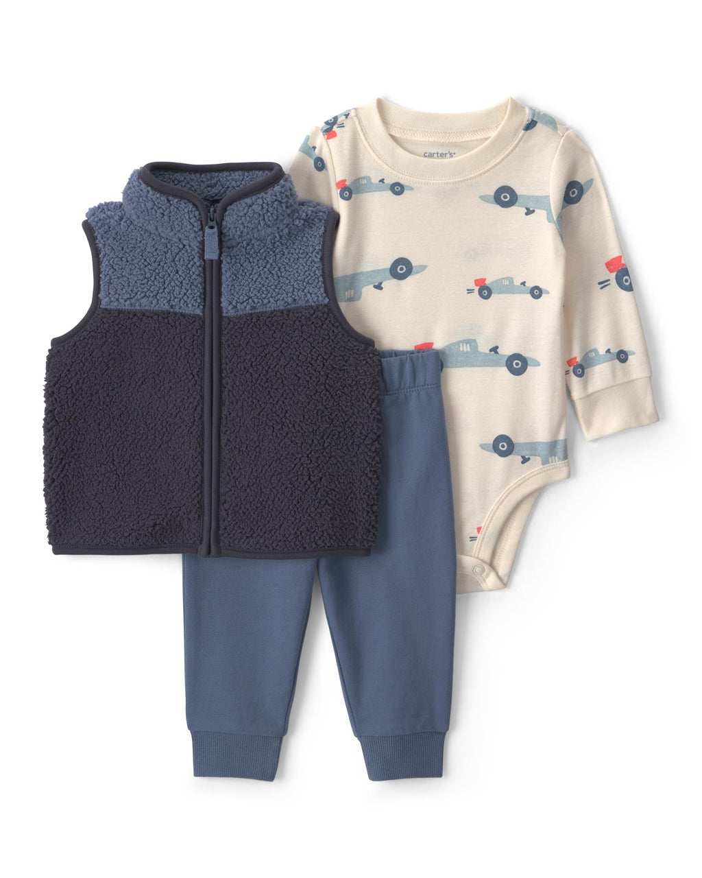 Carter's Baby Boys' 3-piece Bodysuit Pant Sets