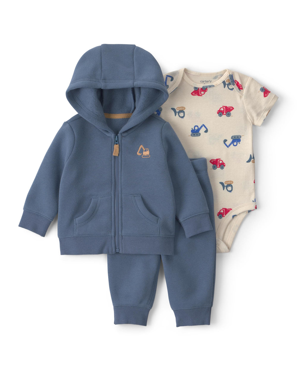 Carter's Baby Boys' 3-piece Bodysuit Pant Sets