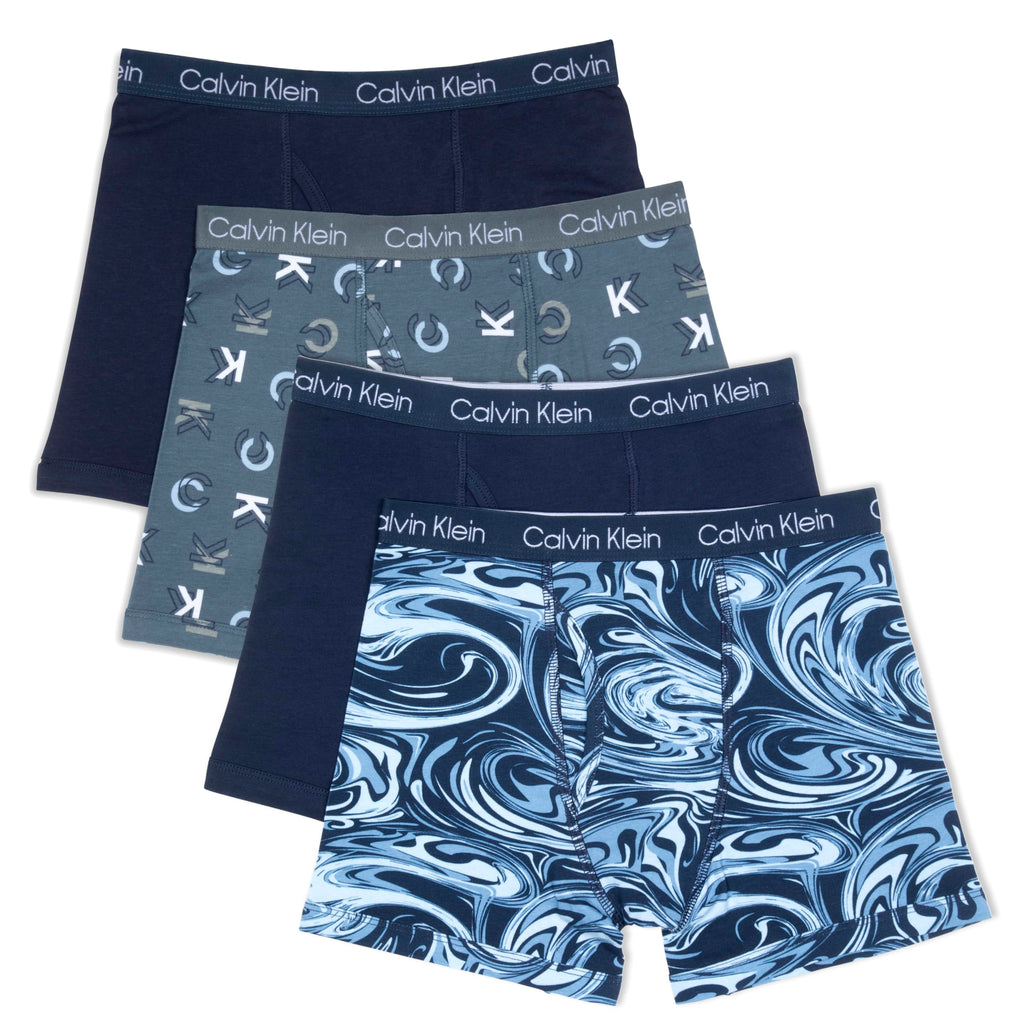Calvin Klein Boys' Underwear Four Pack Boxer Brief Value Pack