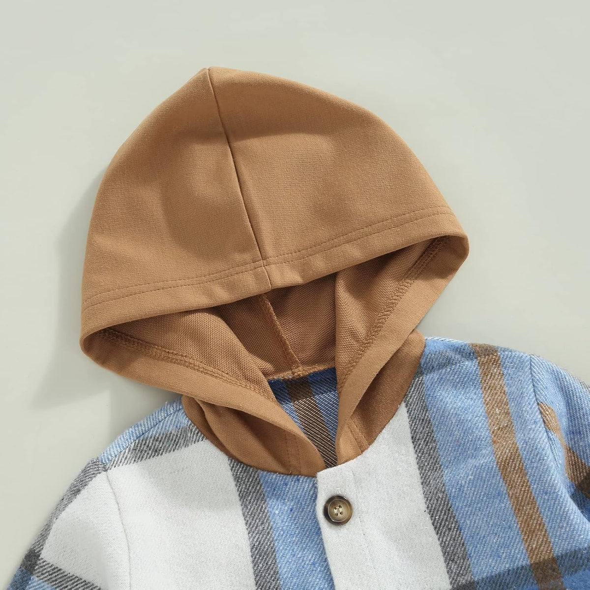 Douhoow Toddler Unisex Baby Clothes Boys Girls Flannel Shirt Tops Plaid Hoodie Sweatshirt + Sweatpants Fall Winter Outfits