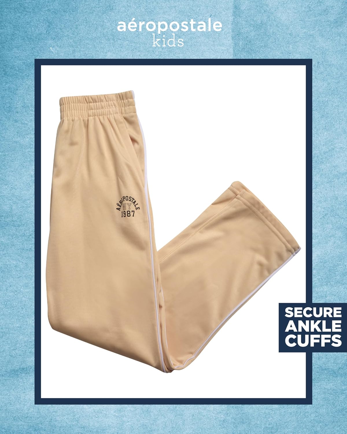 AEROPOSTALE Boys Pants Set 2 Piece Athletic Shirt and Tricot Jogger Pants